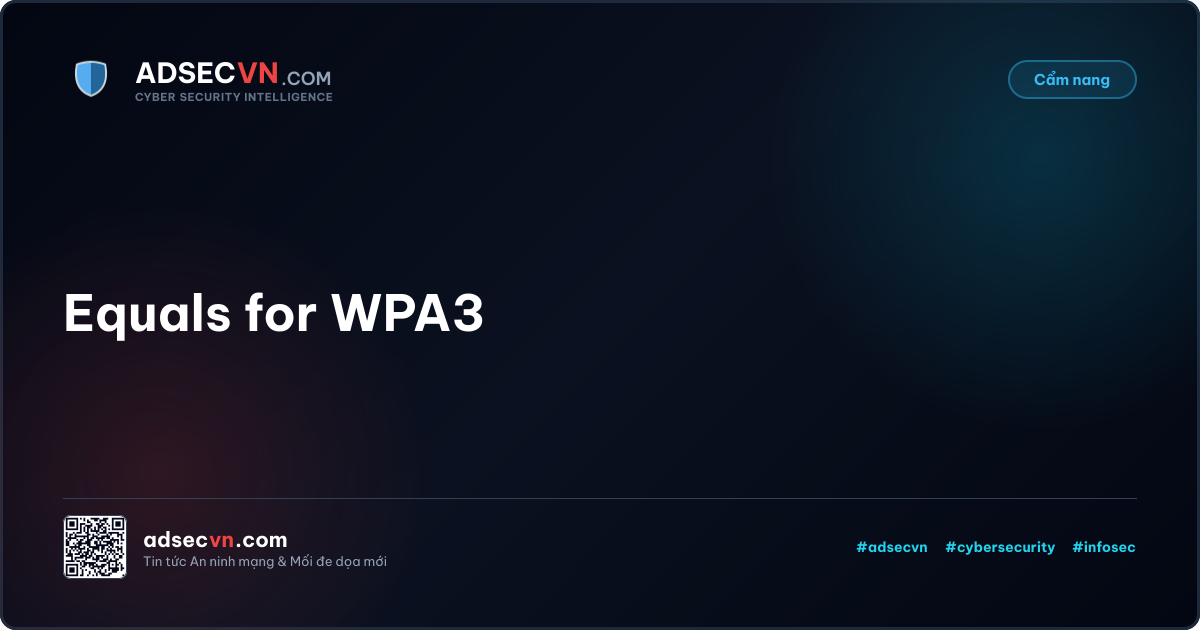 Equals for WPA3