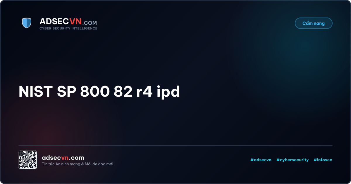 NIST SP 800 82 r4 ipd