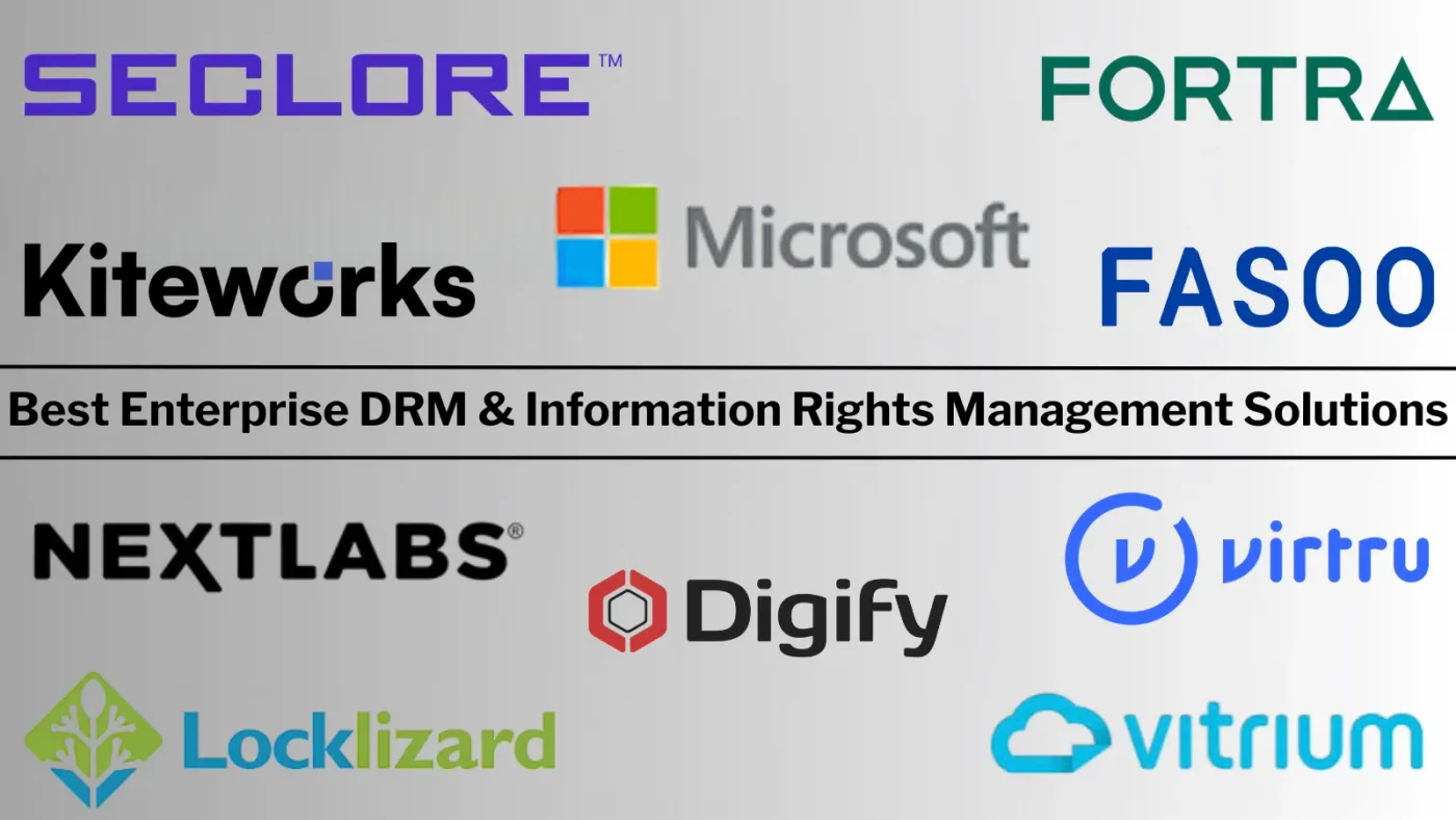 Top 10 Best Enterprise DRM & Information Rights Management Solutions in 2026 [Ranked & Scored]