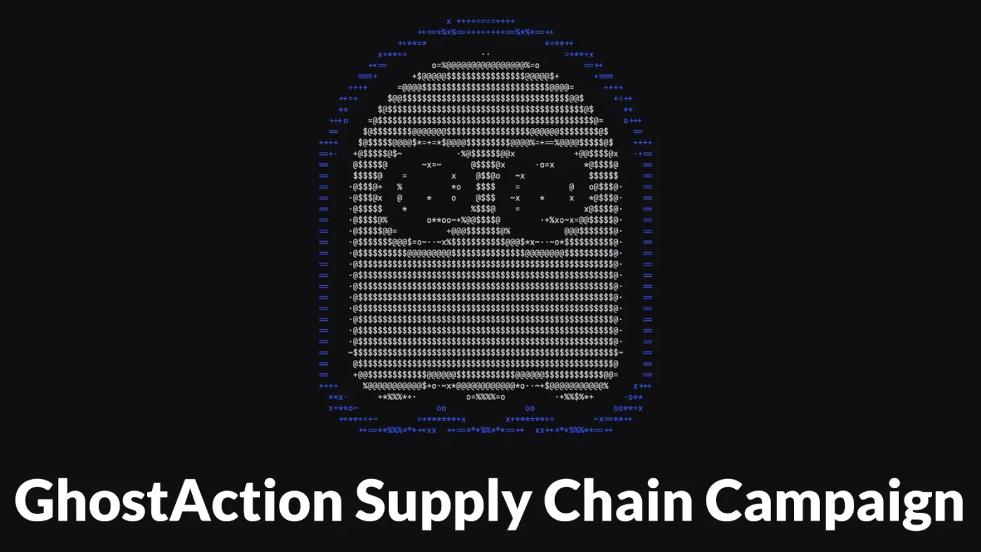GhostAction Supply Chain Campaign Uses Malicious GitHub Actions to Steal CI/CD Credentials