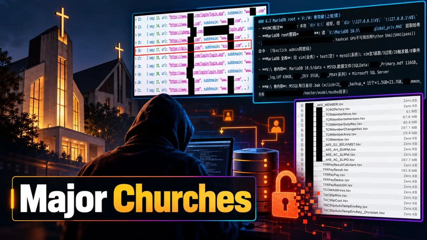 Hackers Breach Two Major South Korean Churches, Exposing Data of Over 1 Million People