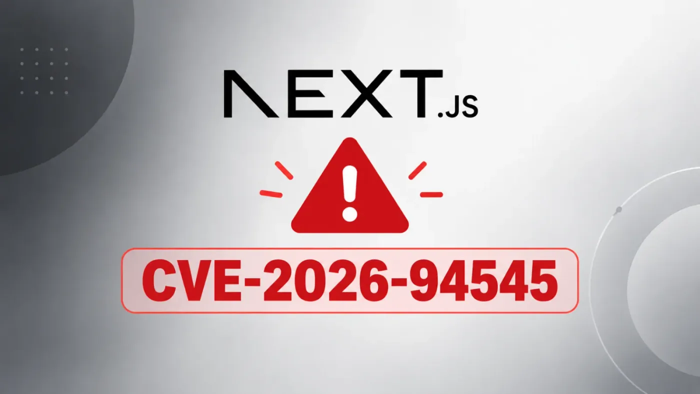 Lỗ hổng CVE-2026-94545: Nguy cơ RCE nghiêm trọng trên Next.js