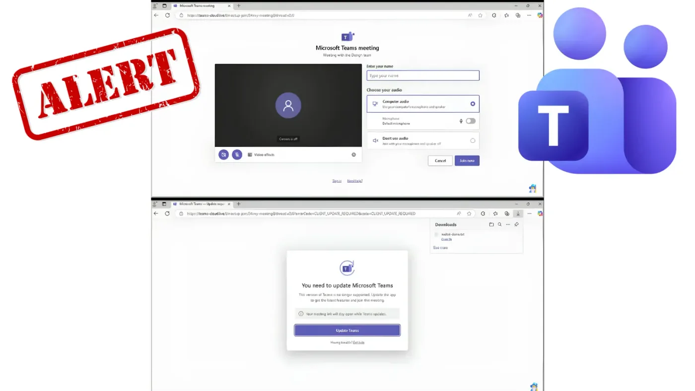 Hackers Registered New Teams-Based Domains and Used a Login Page to Steal Your Logins