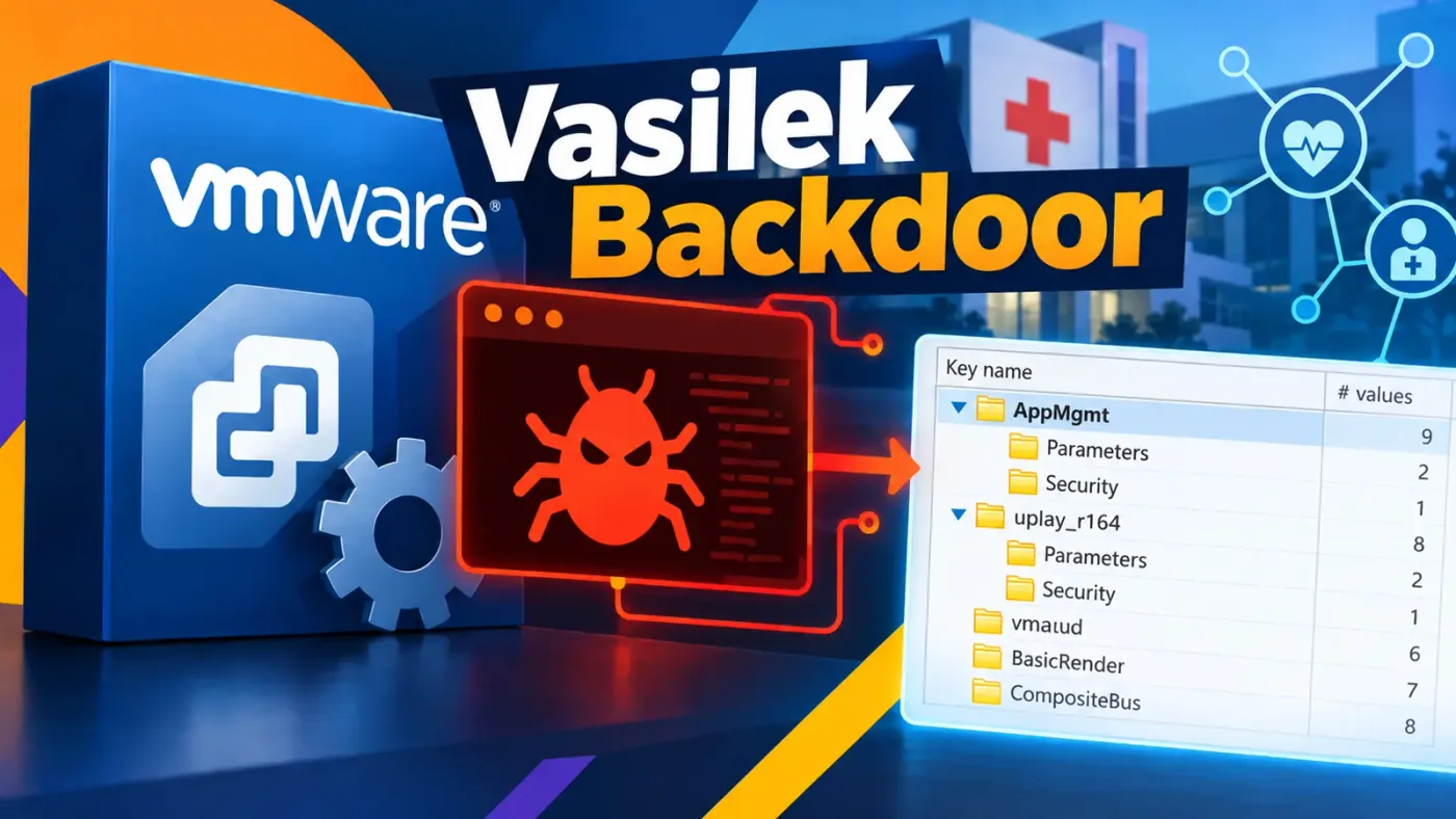 Hackers Hide Vasilek Backdoor Inside VMware Tools to Target Medical Organizations