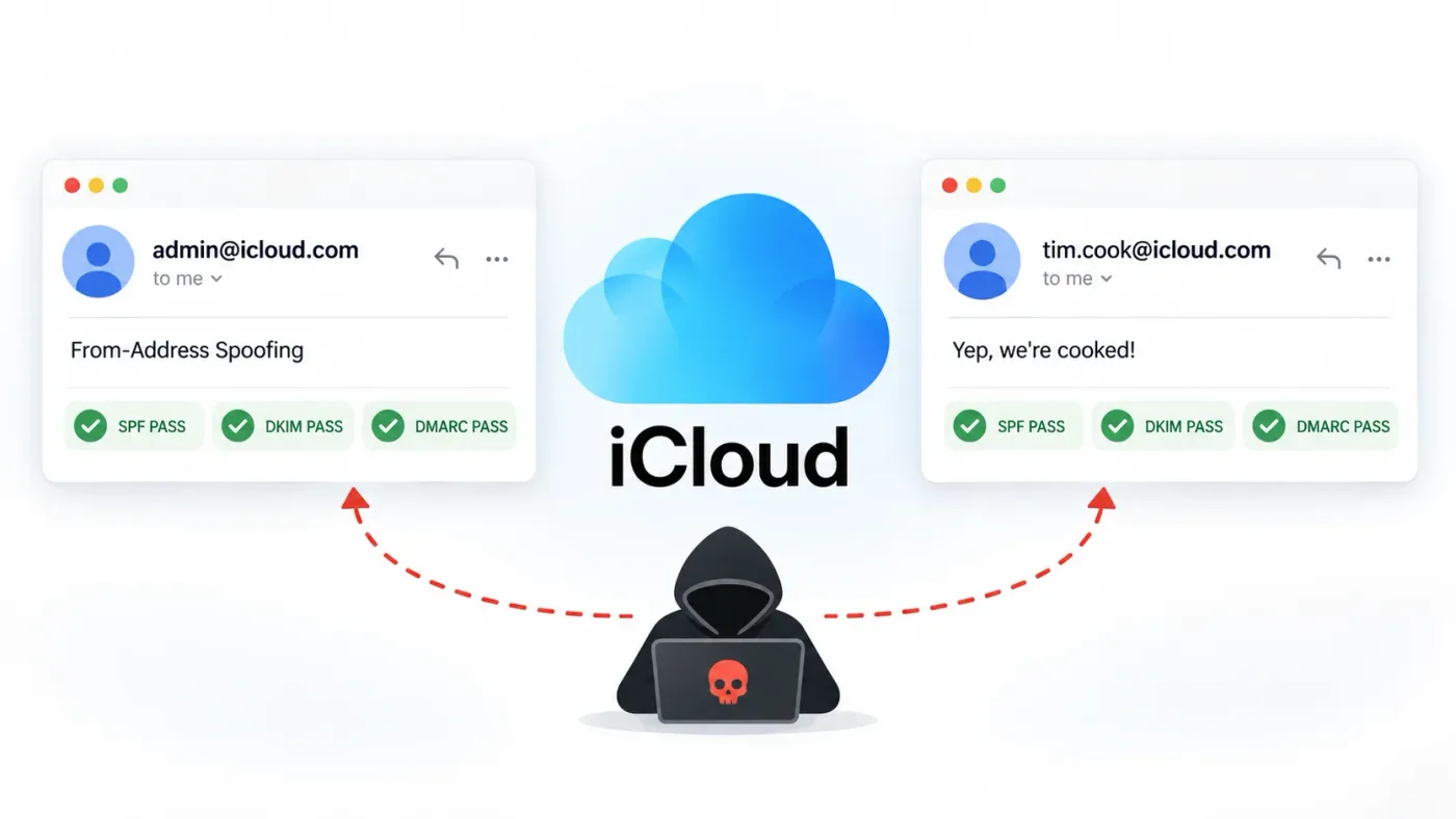Tin tức bảo mật: Lỗ hổng giả mạo email nghiêm trọng trên iCloud