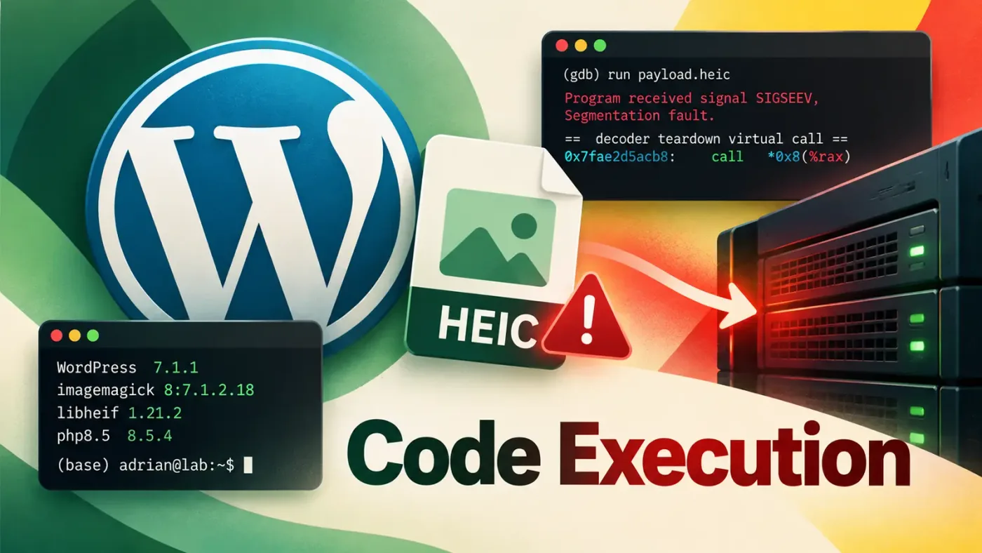 Malicious HEIC Images Can Trigger Remote Code Execution on WordPress Servers