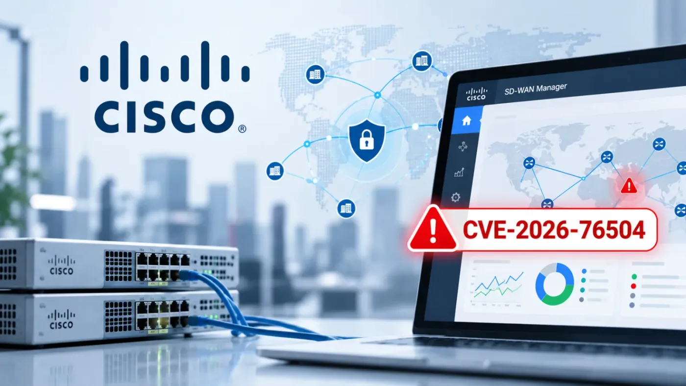 Cảnh báo lỗ hổng CVE nghiêm trọng trên Cisco SD-WAN