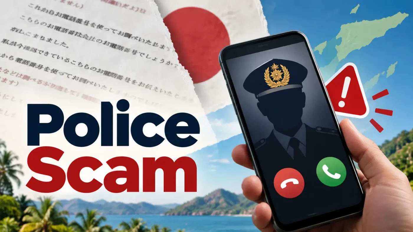 16 Suspects Detained in Timor-Leste for Japanese Police Impersonation Scam