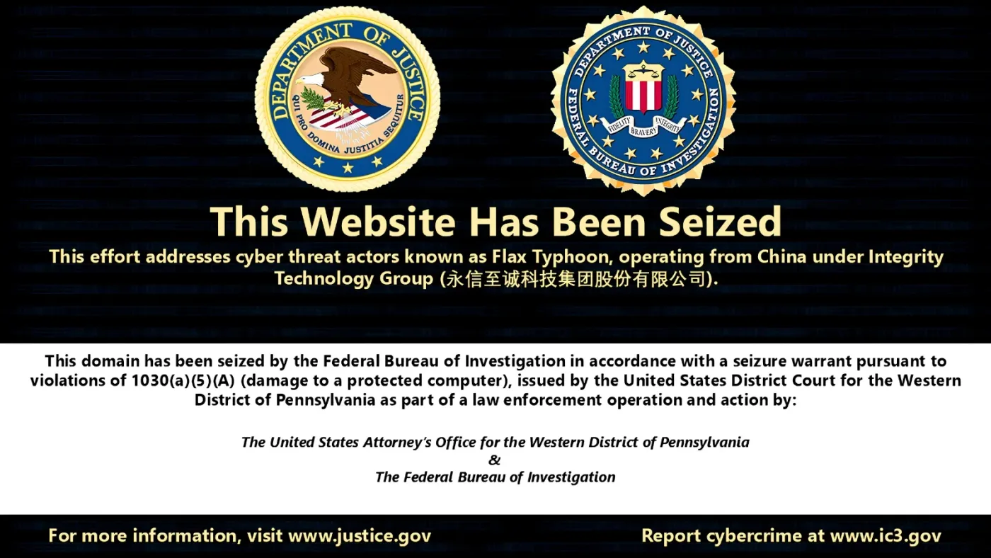 FBI Seized Vulnerability Scanning and Spear Phishing Tools Used by China-Linked Hackers