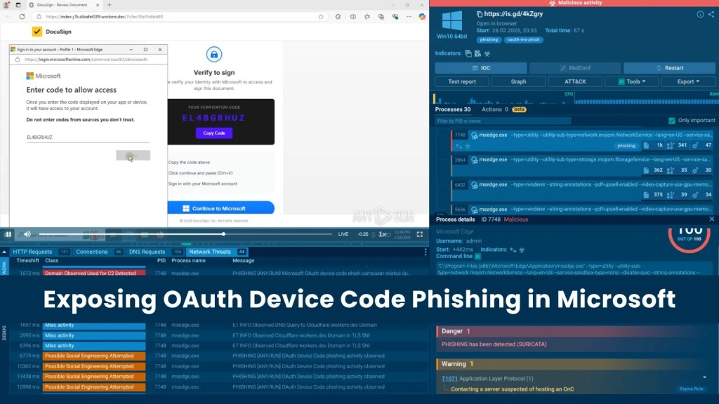 Lừa đảo OAuth Device Code: Nguy hiểm chiếm quyền điều khiển tài khoản