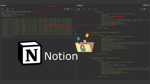 Tin bảo mật mới nhất: Rò rỉ dữ liệu Notion nguy hiểm