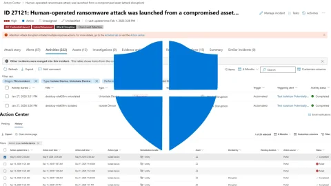 Cảnh báo CVE khẩn cấp: Defender cô lập máy tự động