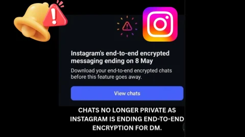Instagram end-to-end encryption bị gỡ: rủi ro nghiêm trọng