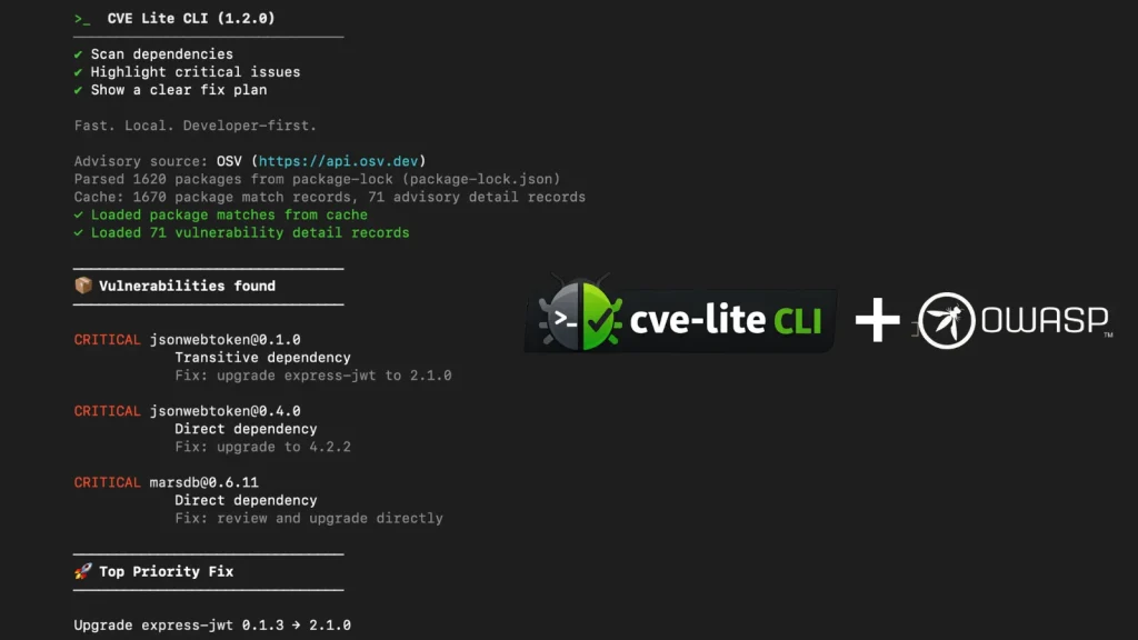 CVE Lite CLI: Giải Pháp Vượt Trội Phát Hiện Lỗ Hổng CVE Khẩn Cấp