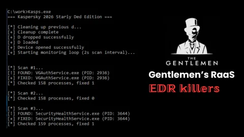 GentleKiller: Mối đe dọa nghiêm trọng diệt EDR