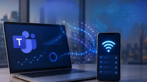 Microsoft Teams: Nâng cao An ninh Mạng với Phân tích Wi-Fi