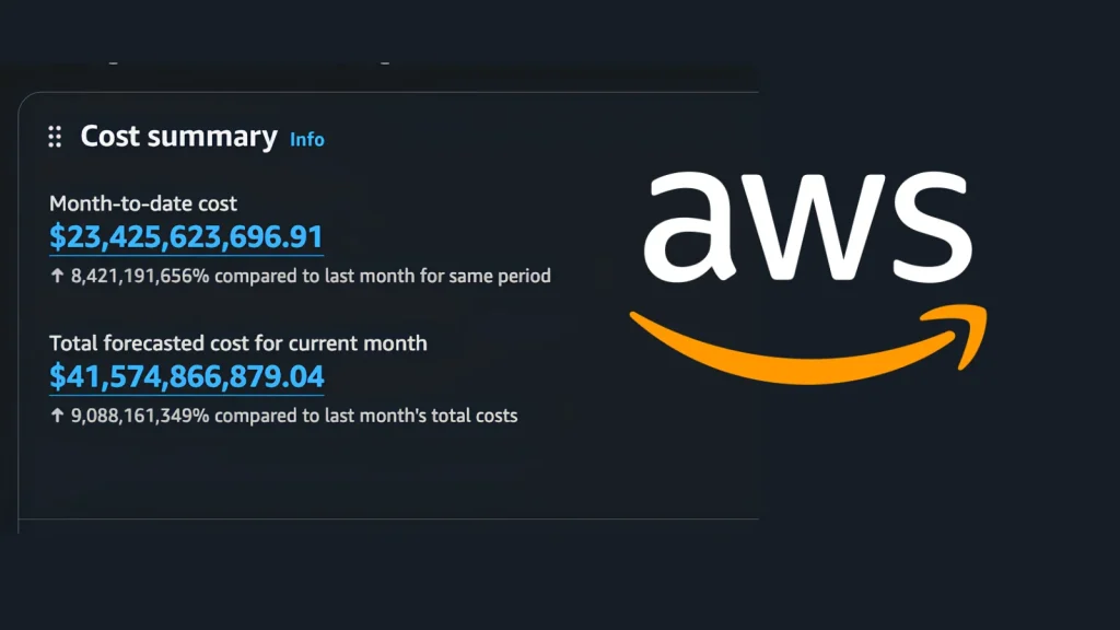 AWS Billing Console lỗi: Cảnh báo nghiêm trọng rủi ro bảo mật