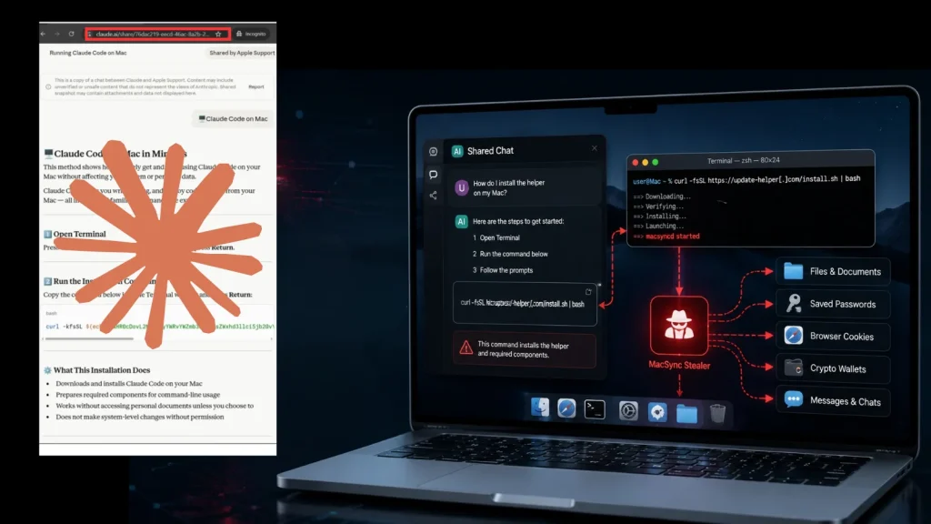 Cảnh báo: Xâm nhập mạng MacSync Stealer qua quảng cáo Google
