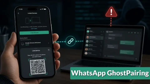 GhostPairing: Nguy hiểm chiếm quyền tài khoản WhatsApp