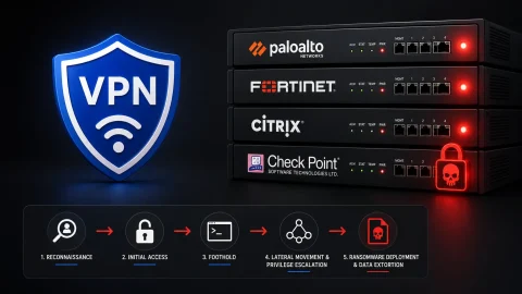 Khai thác Lỗ hổng VPN/Firewall: Nguy hiểm từ Ransomware