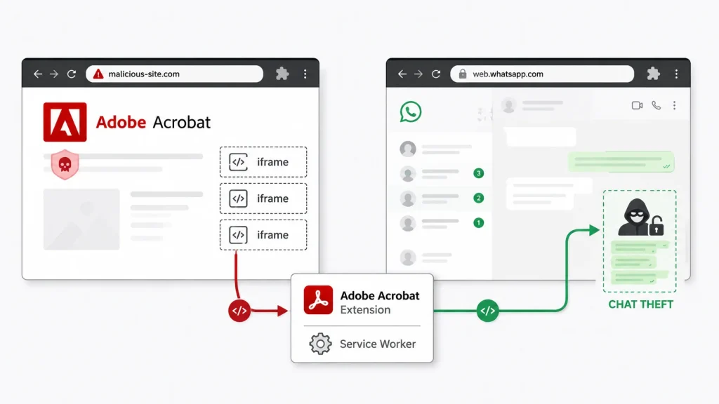 Khẩn cấp: Lỗ hổng CVE Adobe Acrobat lộ dữ liệu WhatsApp