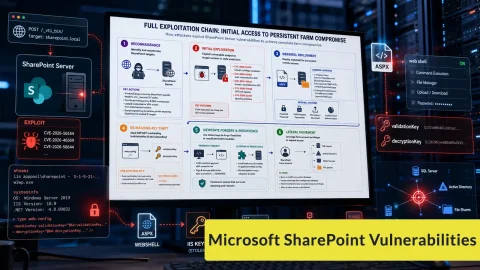 Khẩn cấp: Lỗ hổng CVE SharePoint cho phép Remote Code Execution