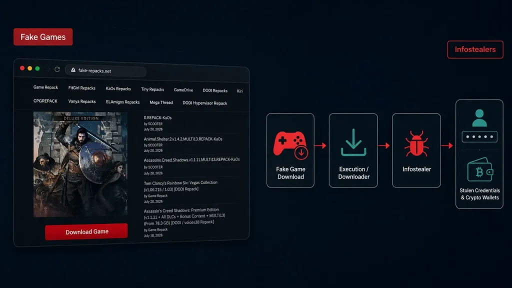 Khẩn cấp: Mã độc Amatera Stealer tấn công qua game giả