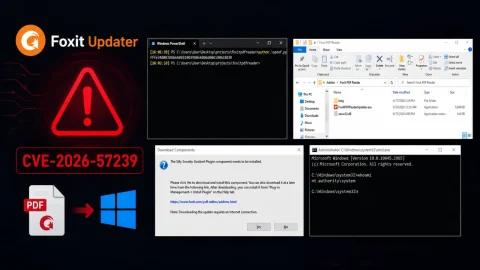 Lỗ hổng CVE Foxit Reader nghiêm trọng: Chiếm quyền điều khiển