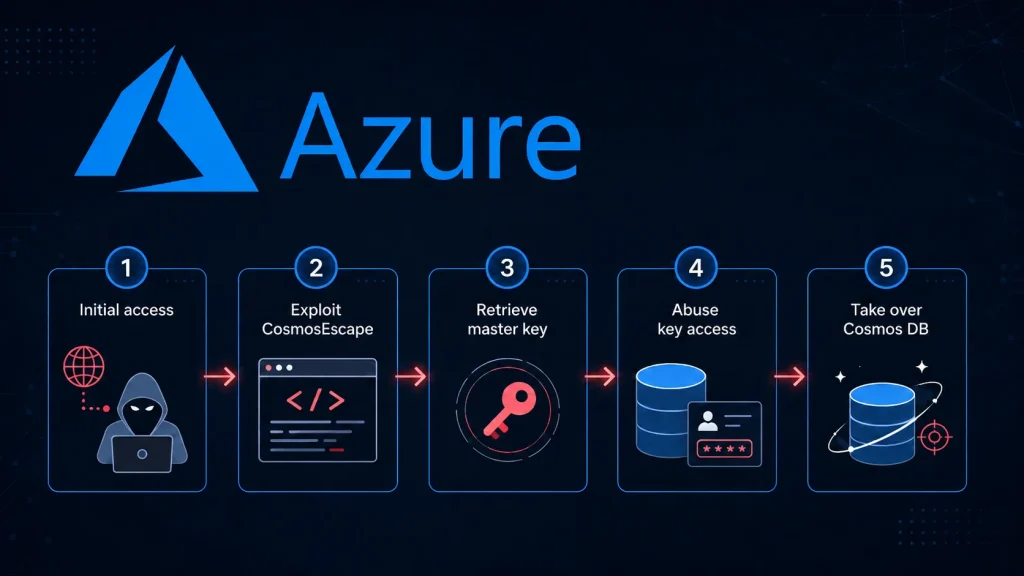 Lỗ hổng CVE nghiêm trọng CosmosEscape: Nguy cơ chiếm quyền Azure DB