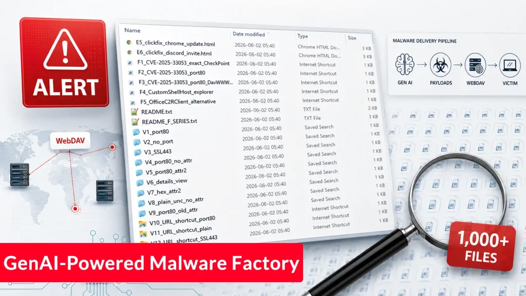 Mã độc tinh vi: Phát hiện nhà máy AI, WebDAV & CVE-2025-33053