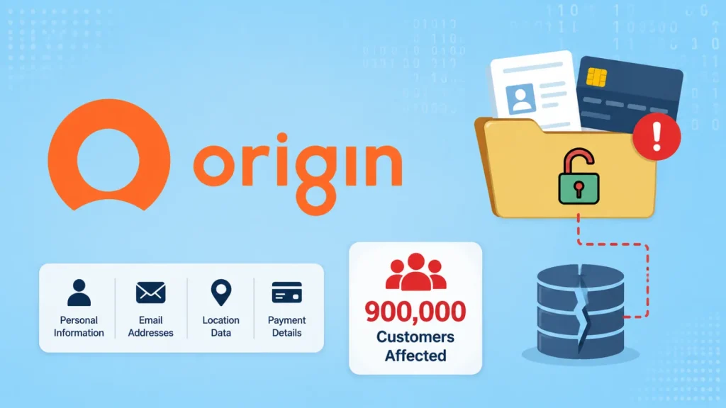 Rò Rỉ Dữ Liệu Nghiêm Trọng Origin Energy: 900.000 Khách Hàng Nguy Hiểm
