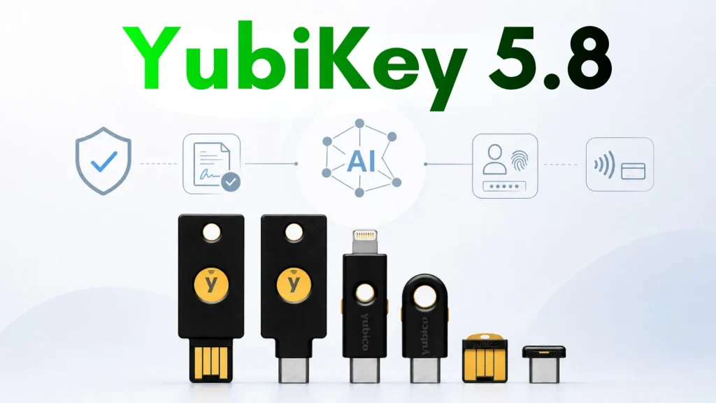 YubiKey 5.8: Vượt trội trong Bảo mật Mạng & Ủy quyền AI