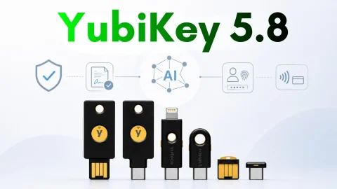 YubiKey 5.8: Vượt trội trong Bảo mật Mạng & Ủy quyền AI