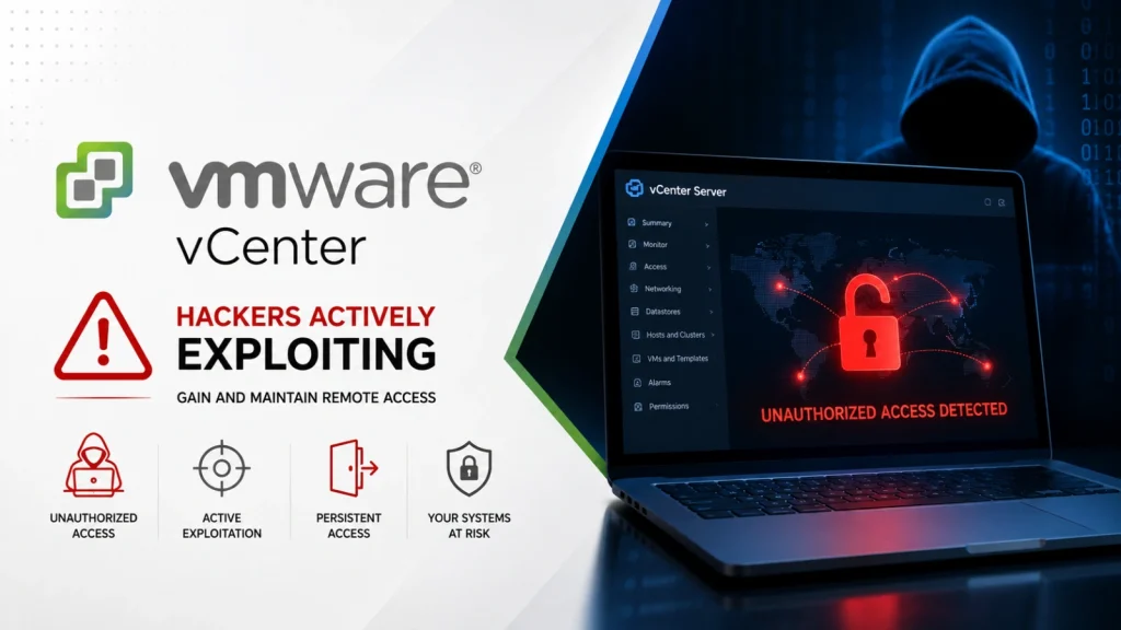 Cảnh báo: Lỗ hổng CVE nghiêm trọng trên VMware vCenter