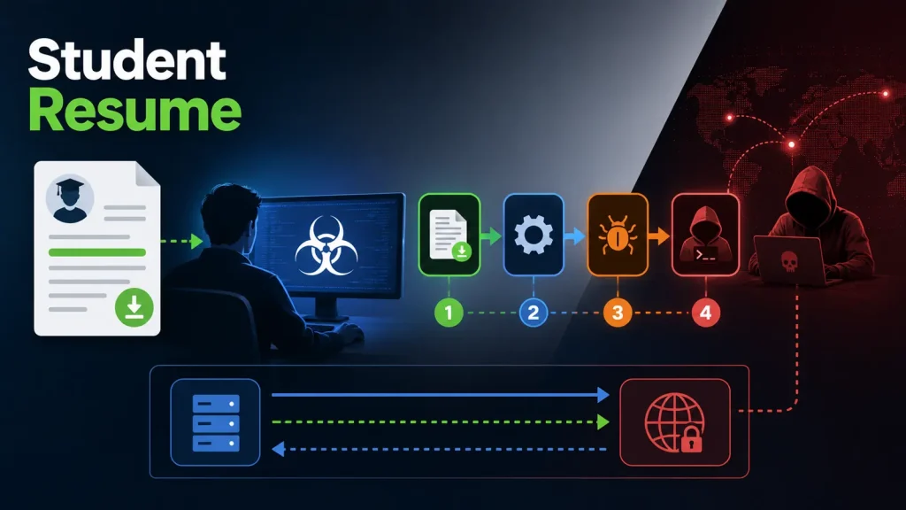 Lỗ hổng CVE: Mã độc tinh vi ẩn mình trong CV sinh viên