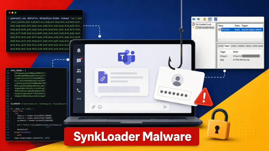 Mã độc SynkLoader: Nguy hiểm tấn công qua Microsoft Teams