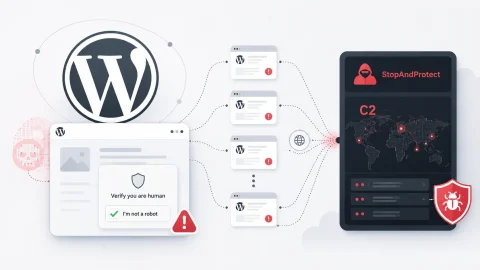 Nguy Hiểm Rõ Mặt: StopAndProtect Tấn Công Website WordPress