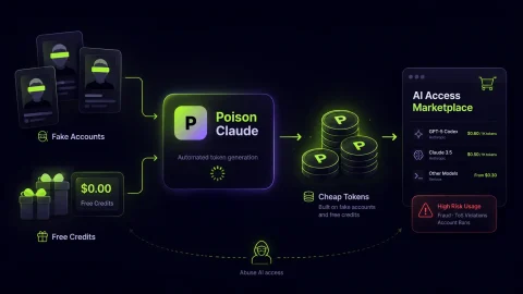 Nguy hiểm: Thị trường xám AI, 'Poison Claude' đe dọa bảo mật