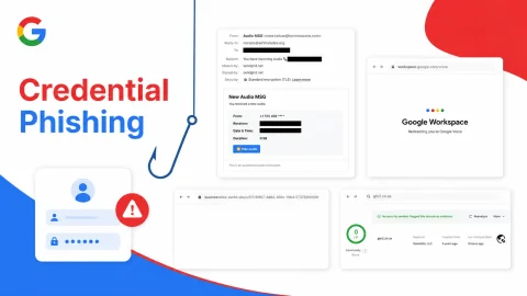 Phishing 'New Audio MSG': Nguy hiểm lừa đảo thông tin đăng nhập