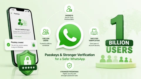 WhatsApp Vượt 1 Tỷ Passkeys: Bảo Mật Toàn Diện