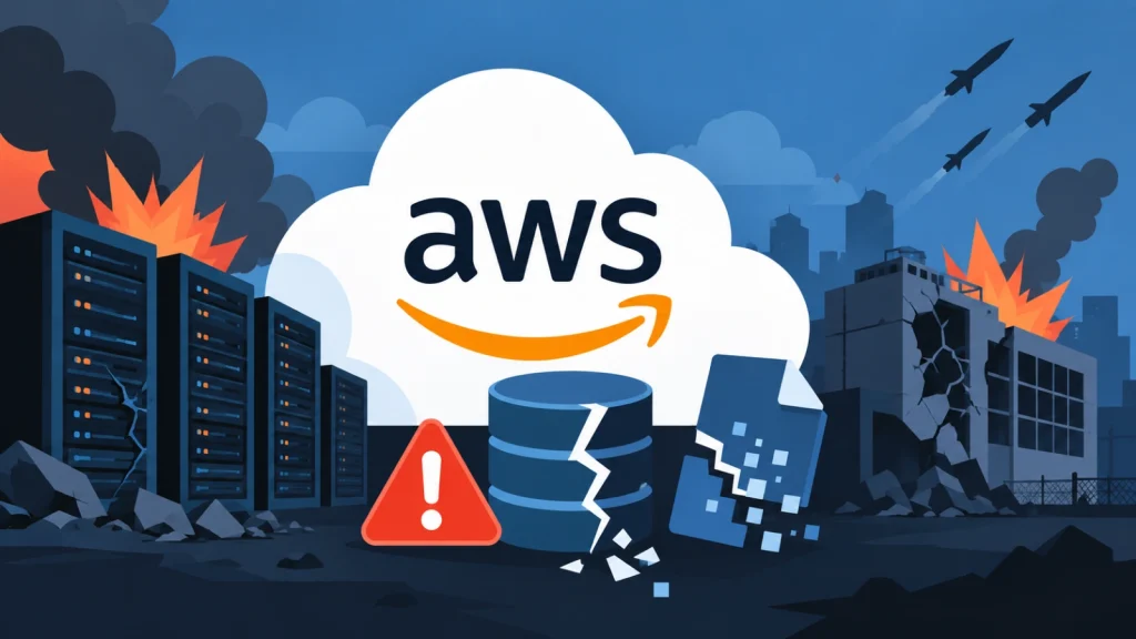 AWS mất dữ liệu vĩnh viễn: Nguy cơ từ xung đột quân sự