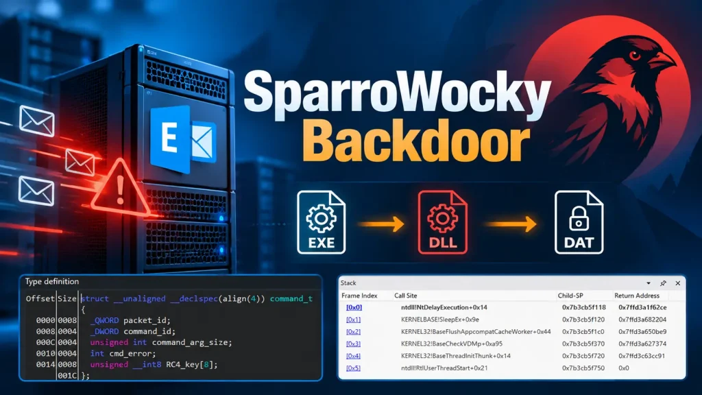 Lỗ hổng CVE: Nguy hiểm từ backdoor SparroWocky