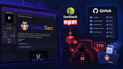 Nguy hiểm: Lỗ hổng CVE dẫn đến rò rỉ 170 kho GitHub của CrowdSec
