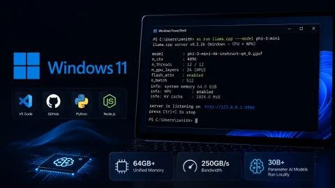 Project Zenith: Trải nghiệm Windows 11 vượt trội cho AI