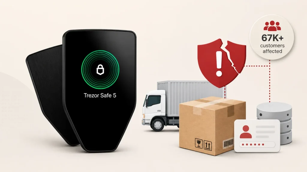 Rò rỉ dữ liệu Trezor: Mối đe dọa nghiêm trọng tăng gấp đôi