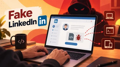 Tấn công mạng: Lời mời làm việc giả mạo phát tán phần mềm độc hại nguy hiểm