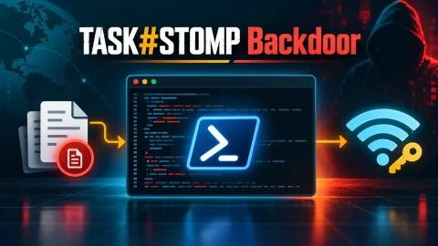 TASK#STOMP: Backdoor Nguy Hiểm, Tiềm Ẩn Rủi Ro Bảo Mật Cao