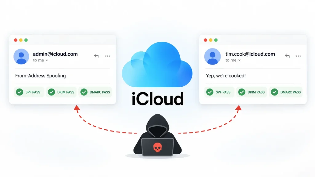 Tin tức bảo mật: Lỗ hổng giả mạo email nghiêm trọng trên iCloud