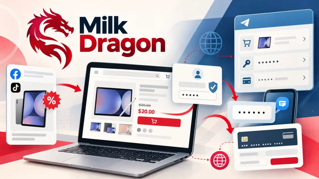 Tin tức bảo mật: Phishing kit Milk Dragon cực kỳ nguy hiểm